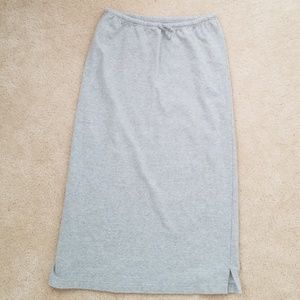 GAP gray cotton skirt